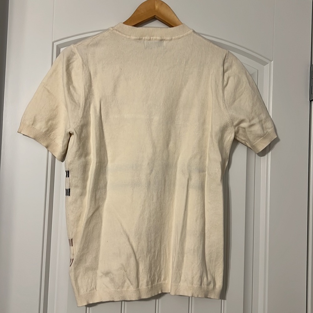 Short-Sleeve Sweater Top - Picture 4 of 6